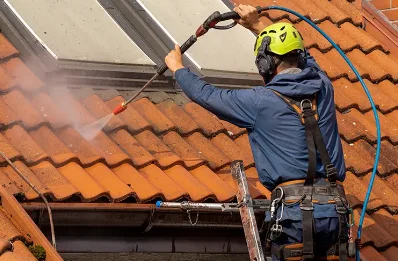 Démoussage et hydrofuge de toiture à Limalonges